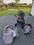 Wózek 3 w 1 gondola spacerówka fotelik  Cybex adaptery