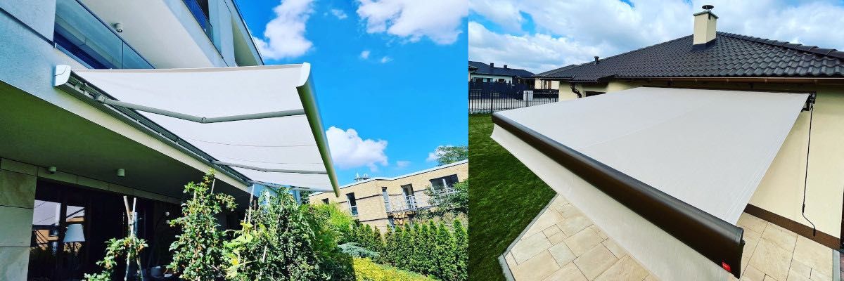 MARKIZA Tarasowa RÓŻNE WYMIARY Markizy Zadaszenia Tarasowe Nowa Balkon