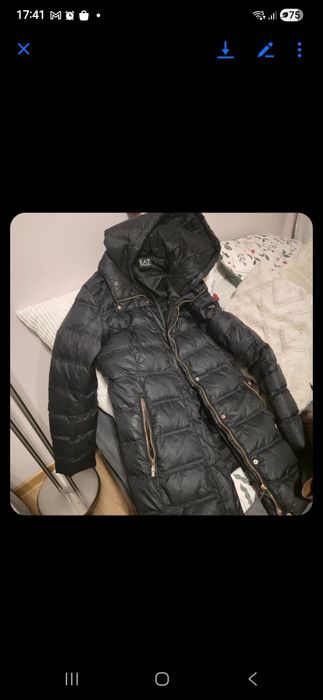 Kurtka czarna emporio