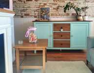 Komoda drewniana ikea hemnes szafka bufet leksvik bielizniarka