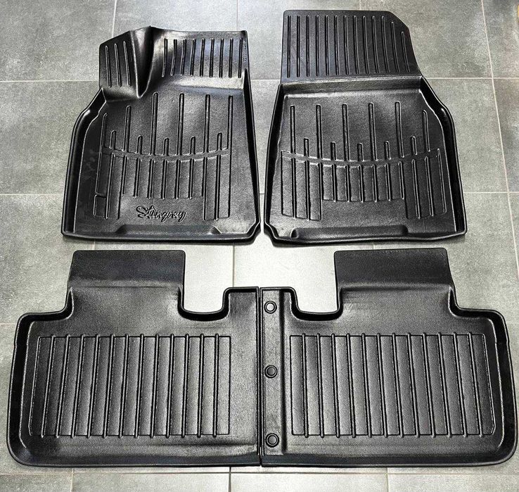 3Д резинові коврики для Тесли\ TESLA Model Y\ X\ S\ 3\ поліки