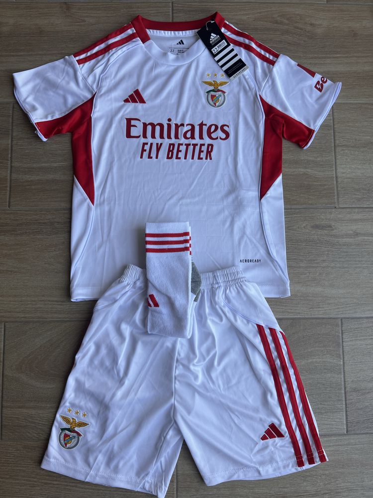 Conjunto criança Benfica ALTERNATIVO 25/26