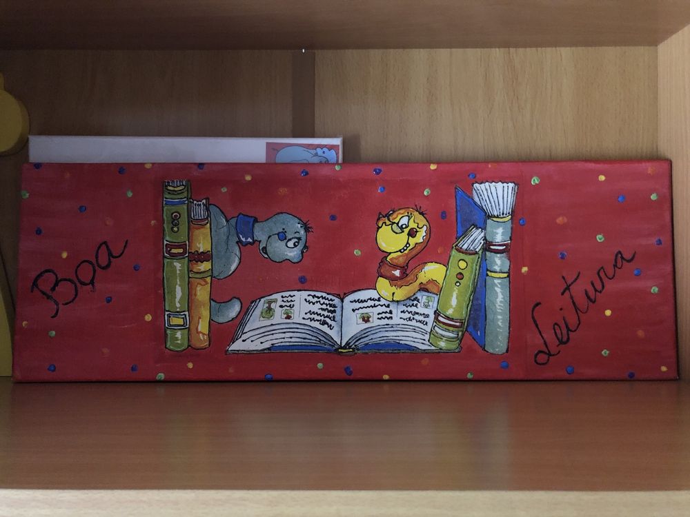Tela/Quadro Boa Leitura