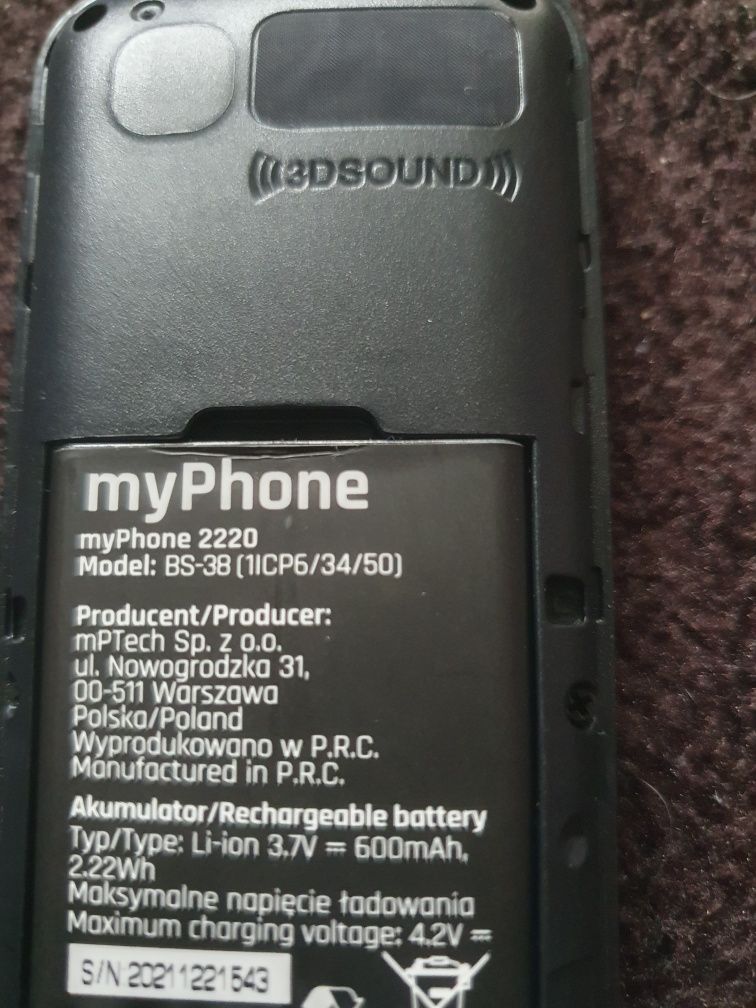 My phone 2220 model