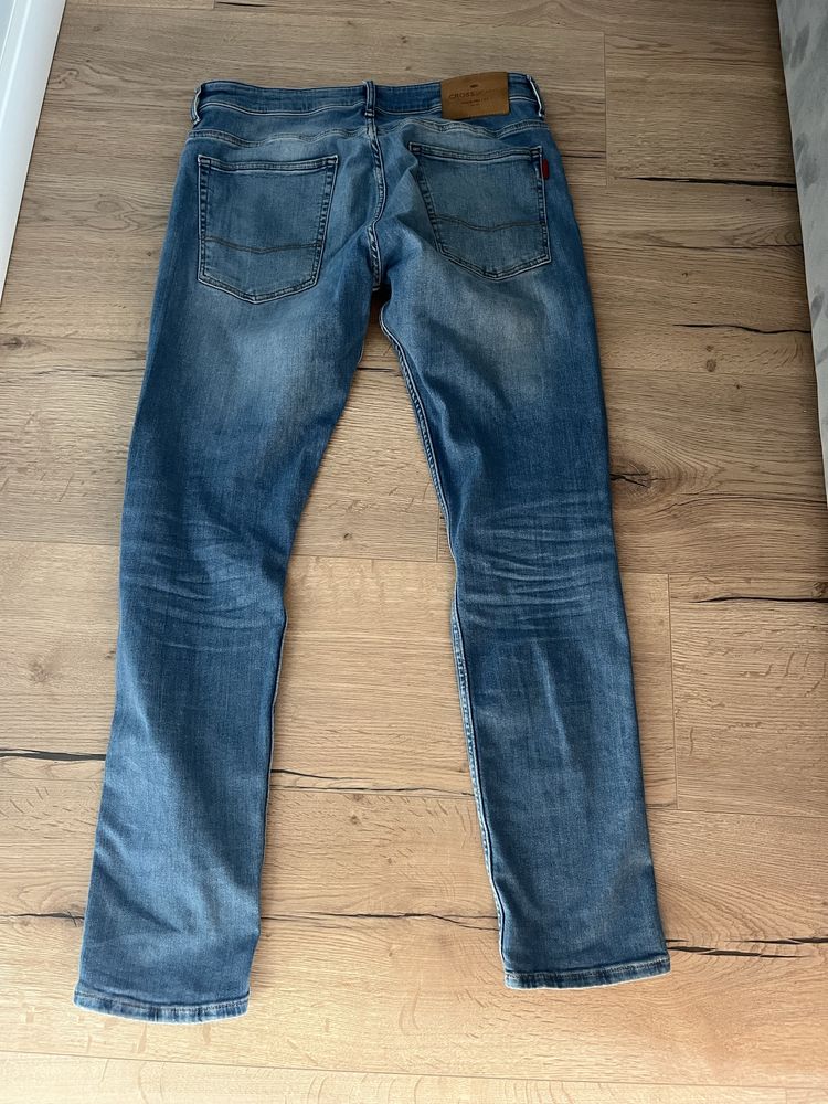 Spodnie cross jeans niebieskie 33/32