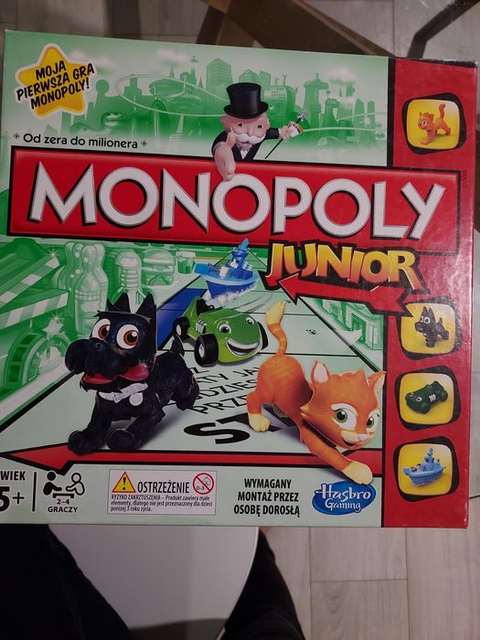 Monopoly junior, hasbro