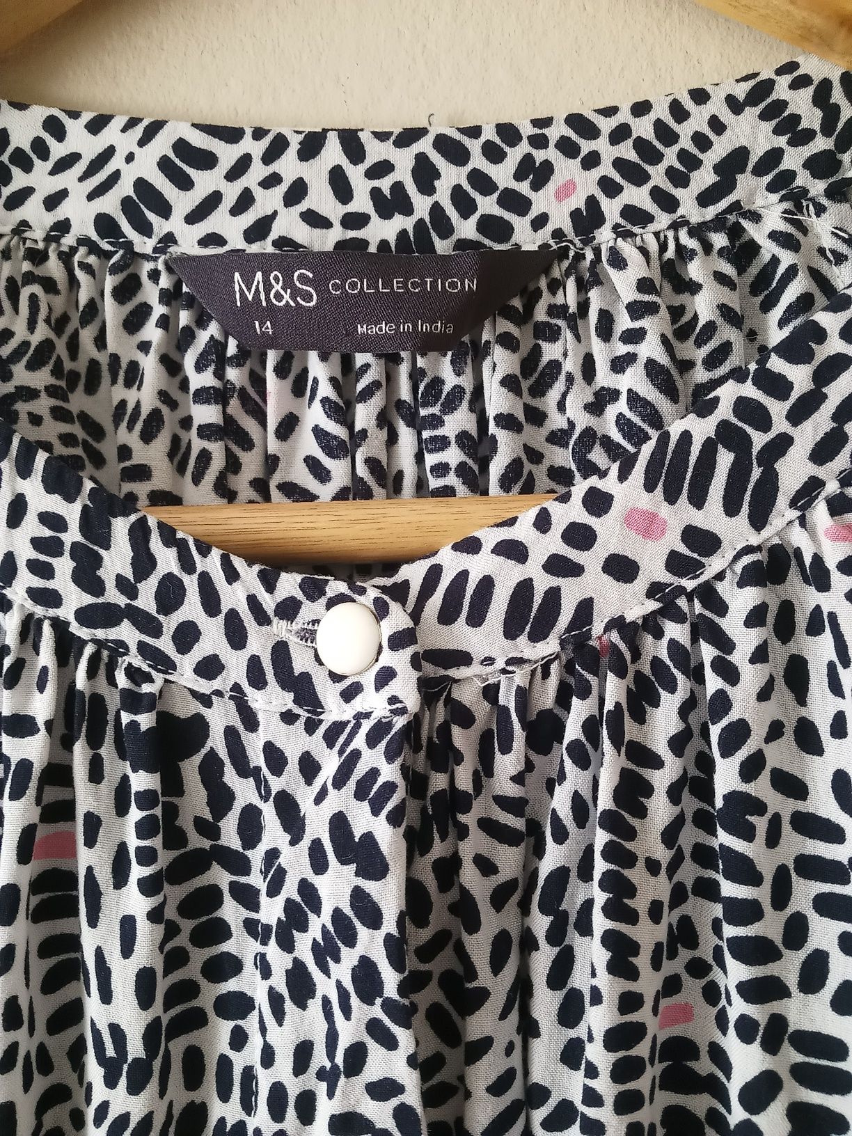 Marks & Spencer koszula z bufiastymi rękawkami