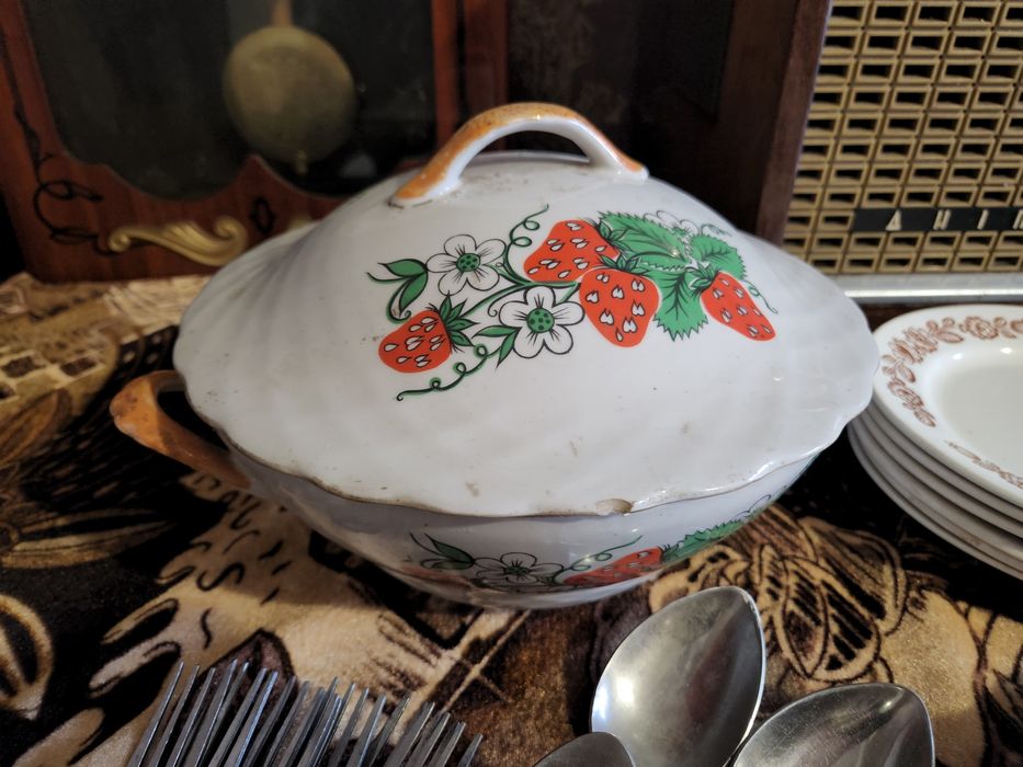 Тарелки СССР, тарілки СРСР, тарелка 1,2,3 сорт селедочница, бульонница