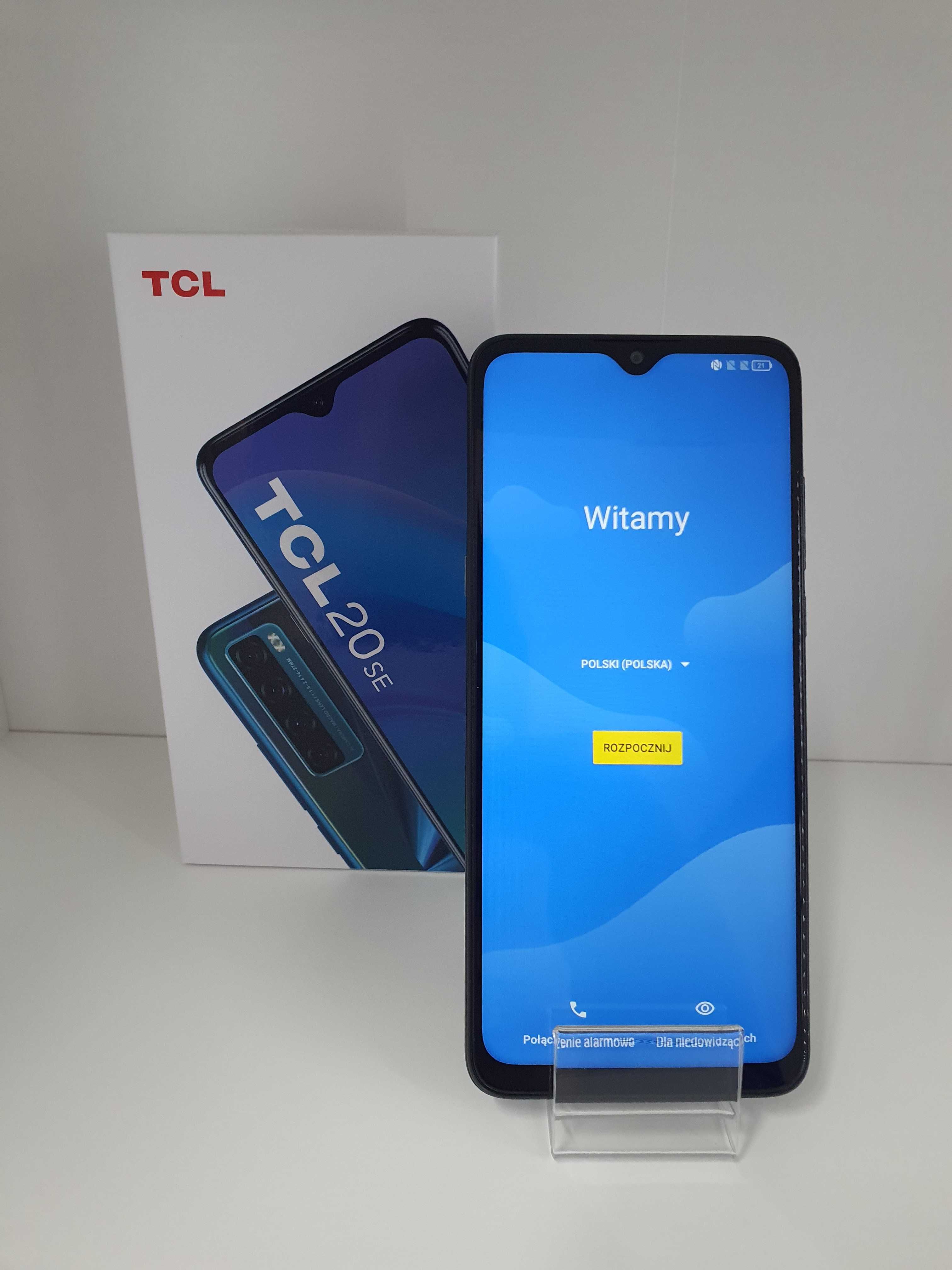 Smartfon TCL 20 SE 4/64 GB czarny