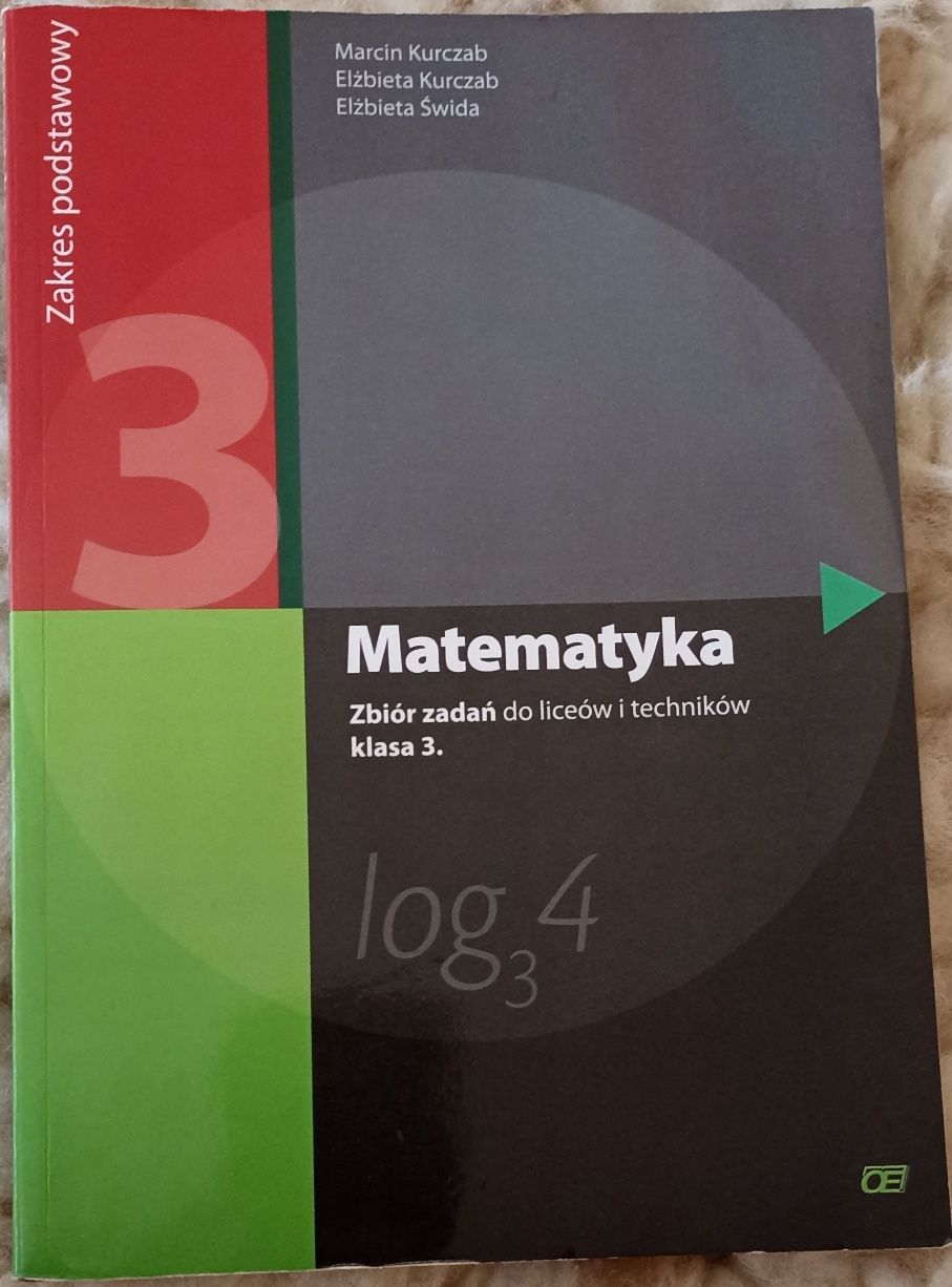 Zbiór zadań Matematyka 3, zakres podstawowy