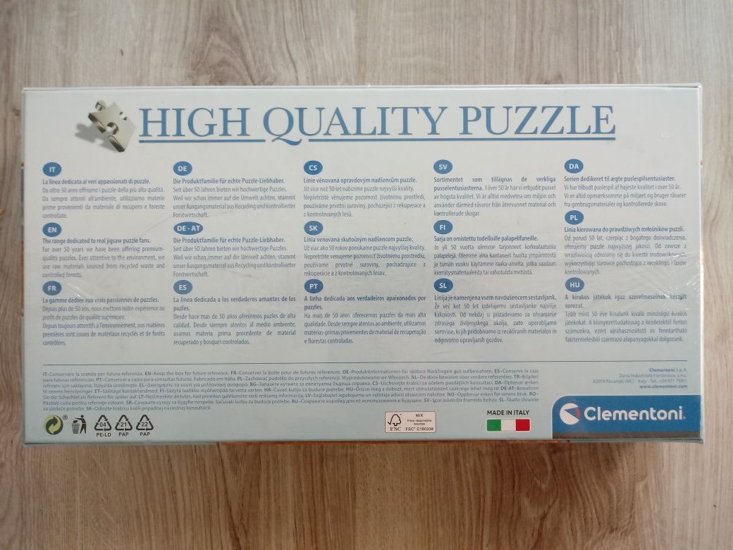 Puzzle 1000 Panorama Clementoni
