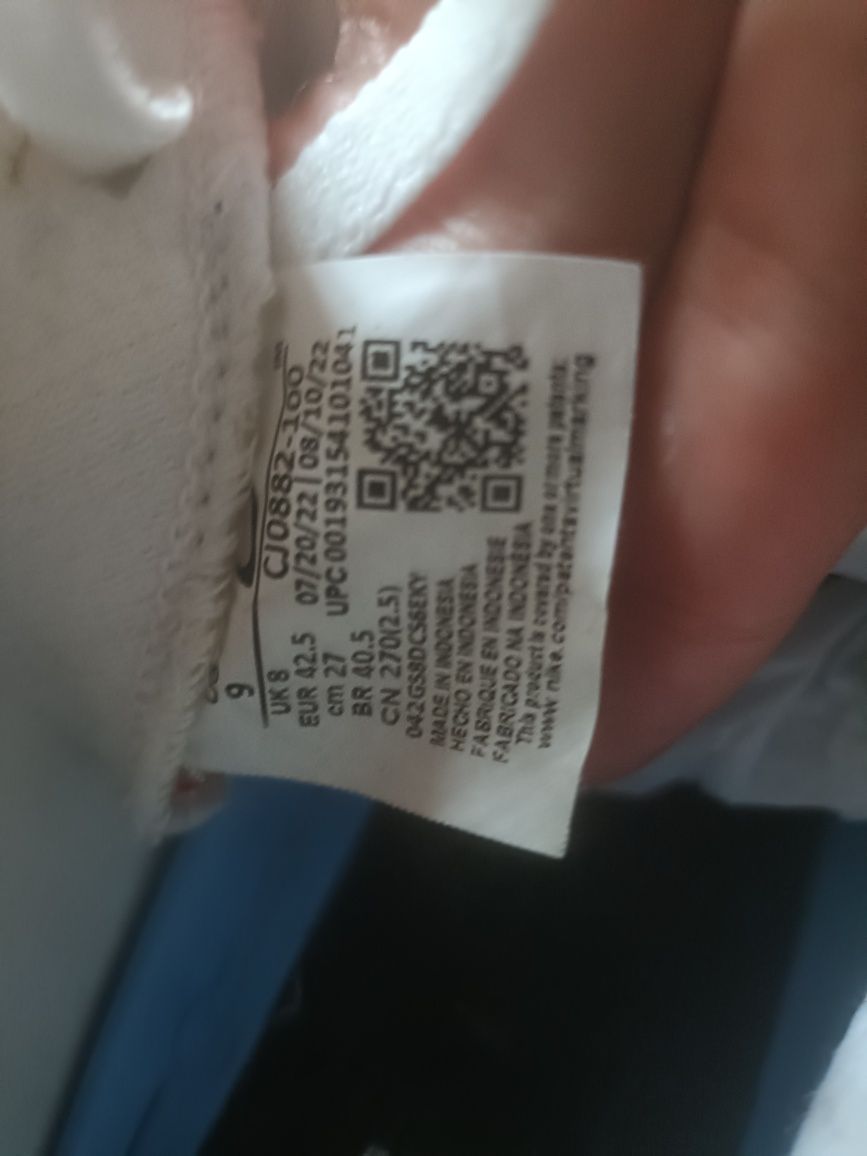 Кросівки, кеди Nike 42,5, оригінал, б/у, відмінний стан