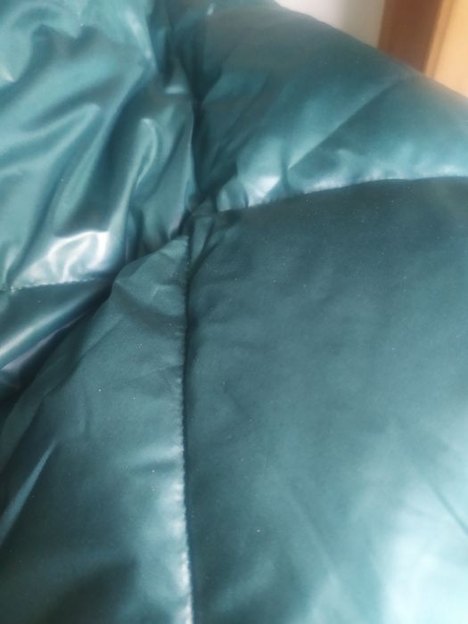 Medicine -kurtka,  piękny puchowy szmaragdowy płaszcz rozmiar L/XL now