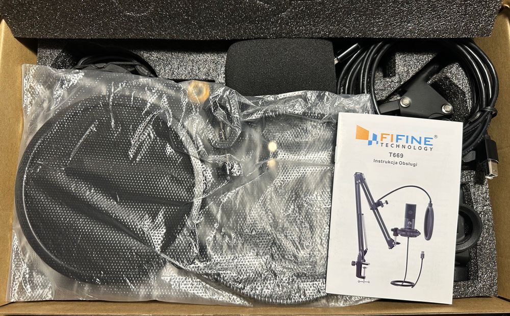 Mikrofon Fifine T669 - komplet