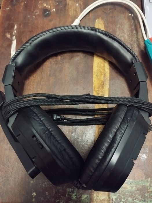 Навушники ergo з переходником для телефона