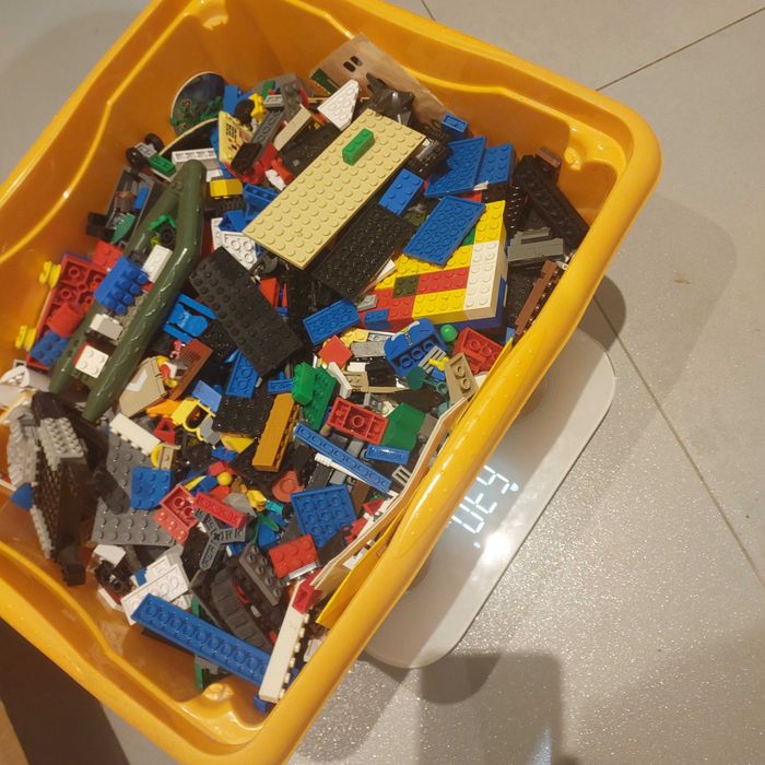 Zestaw klocków lego i innych prawie 5 kg.