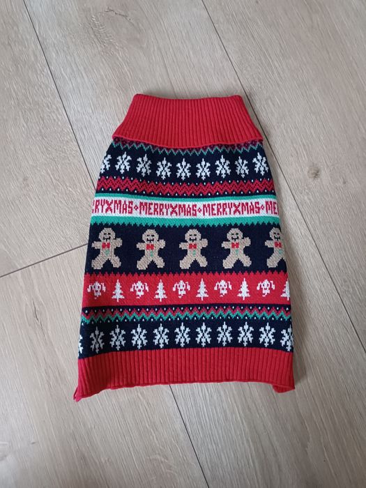 Sweterek świąteczny dla psa
