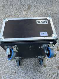 Thon Rack 6U Live 50 Wheels flight case