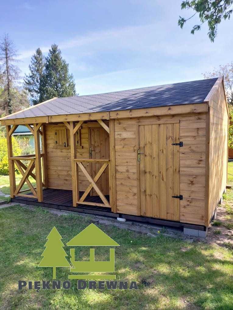 Domek Letniskowy / Domek Działkowy 5x4 Radek   SZYBKA REALIZACJA