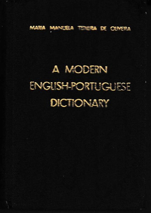 A modern English Portuguese dictionary | Dicionario inglês-português
