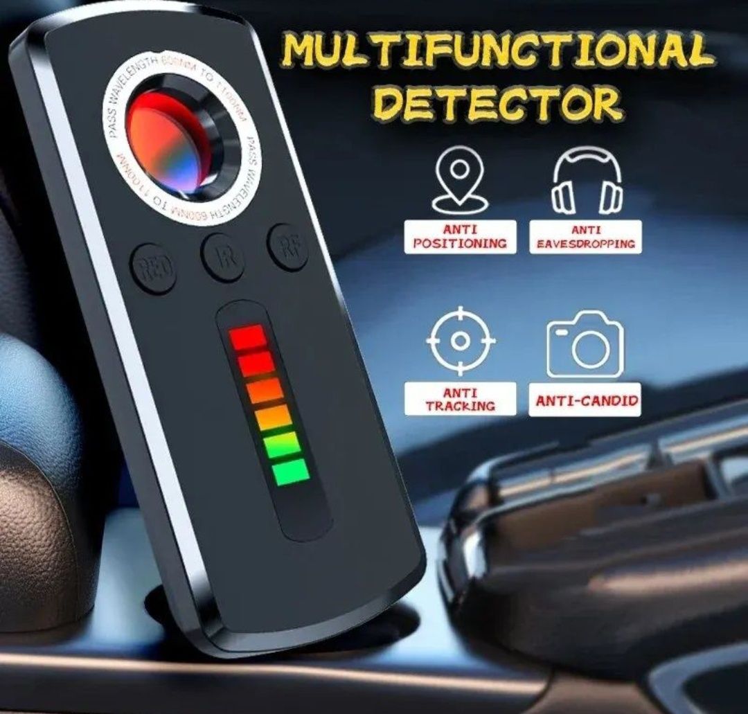 Detector de câmaras ocultas spy cam Infravermelho RF visão nocturna