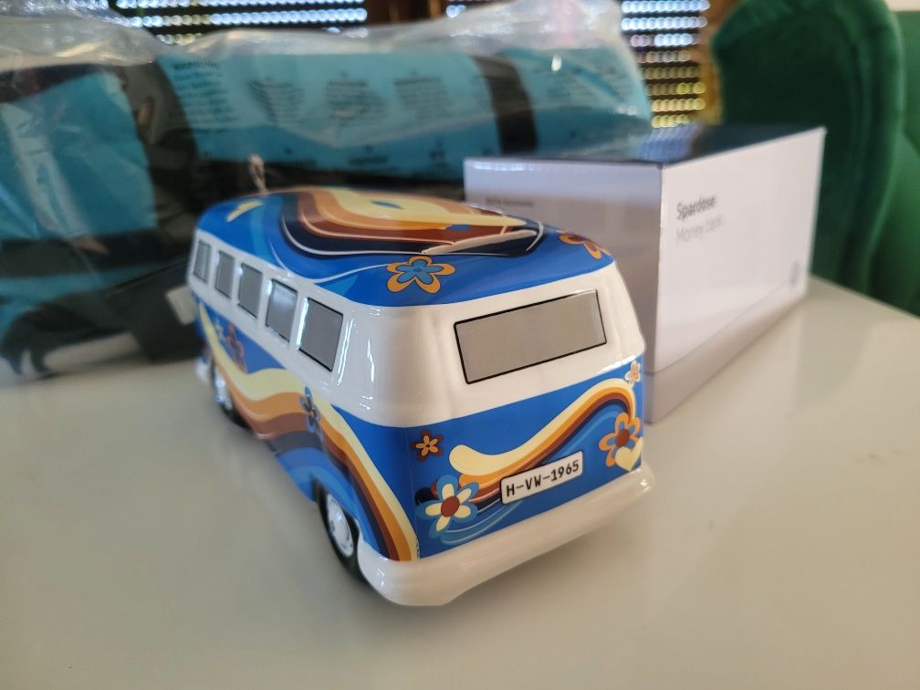 NOWA DUŻA CERAMICZNA Skarbonka Oryginał Salon VW T1 T4 T6 Prezent