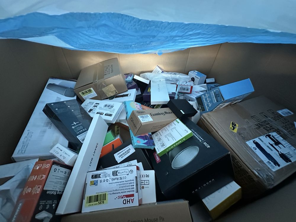 Palety amazon elektoronika mix kat AB