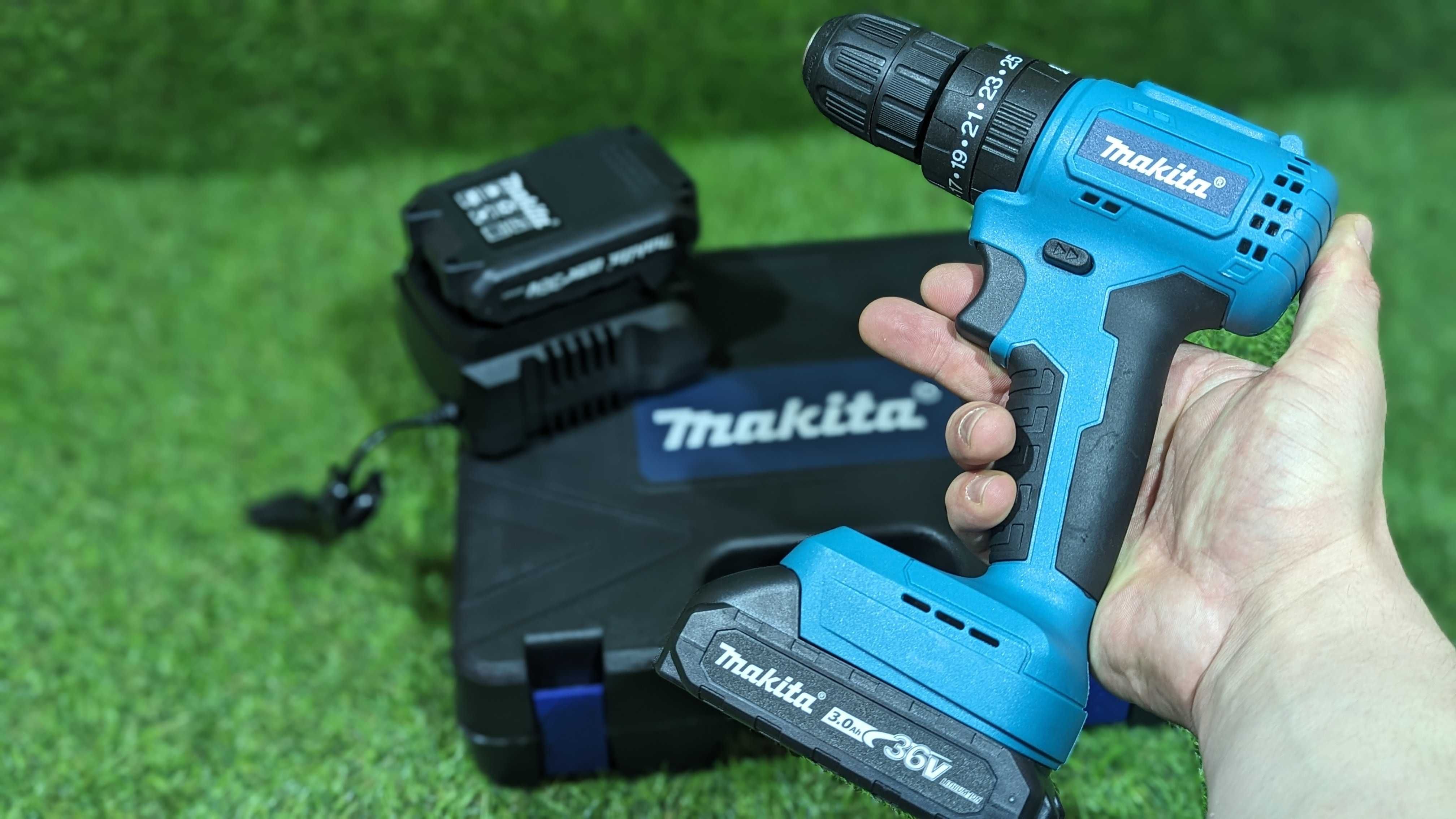 Акумуляторний Шуруповерт Makita DDF483BL Аккумуляторна дрель 36V 3A