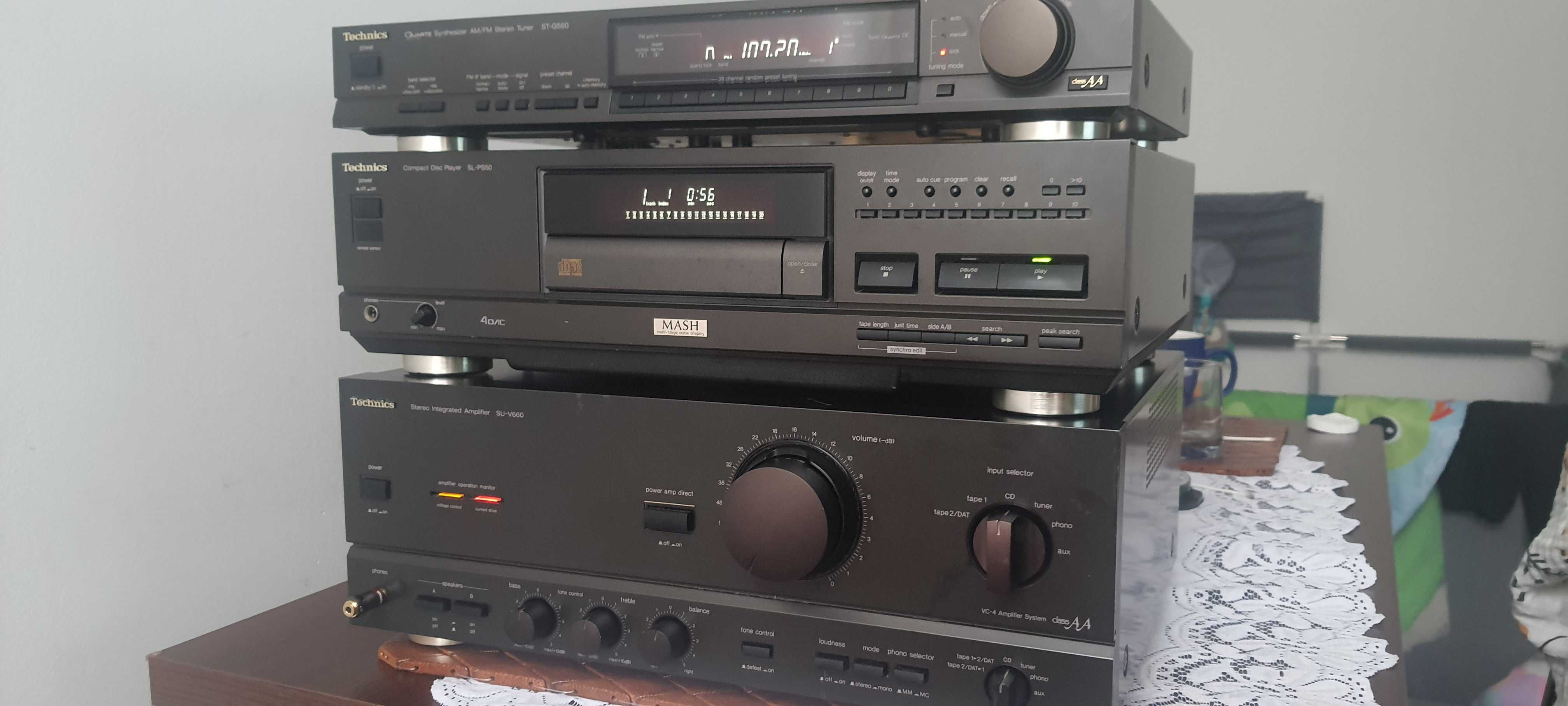 Technics SU-V660 + ST-G560 (CD SPRZEDANE)