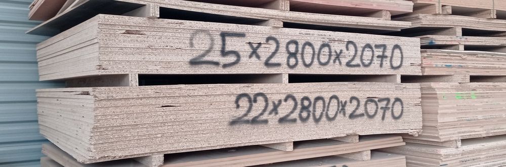 Płyta 10 12 15, 18, 22, 25 28 Wiórowa OSB MDF Sklejka podłogi szalunki
