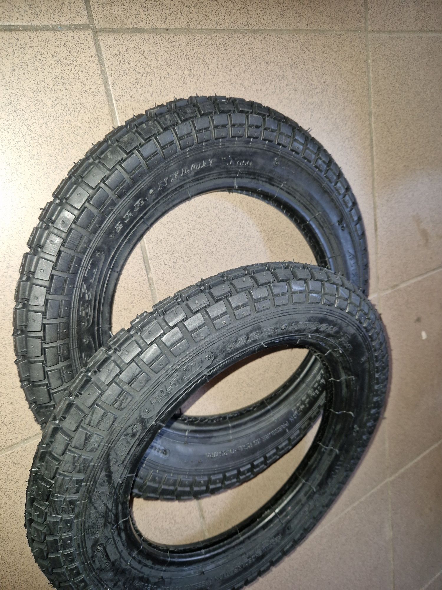 Nowe 2,50-9 cali 2szt opony Romet motorynka m1 m2 m3 pony 301