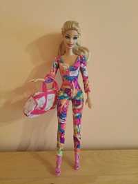 Lalka Barbie - Fitnes w stroju na siłownie - Mattel