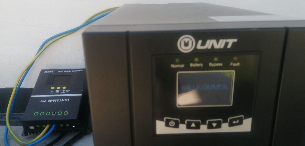 UPS 3kw 96DC + PWM контроллер 96DC + БЖ 116DC 18a