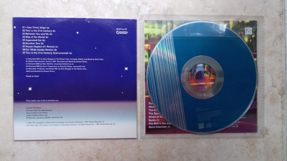 Marillion Marillion.co.uk A very barry christmas 2CD Racket Records