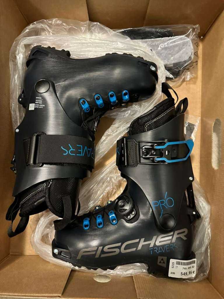 Fisher Travers PRO WS / Buty skiturowe / Skitury / BOA / 24-24,5 / 38