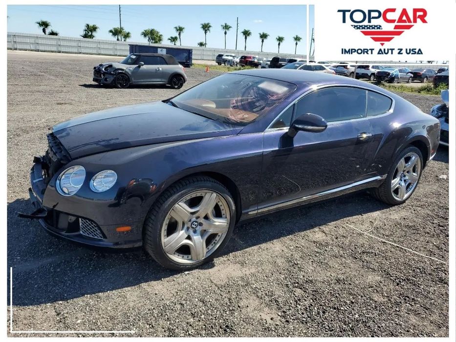 Bentley Continental GT 2012 BENTLEY CONTINENTAL GT Benzyna / Automat / AWD