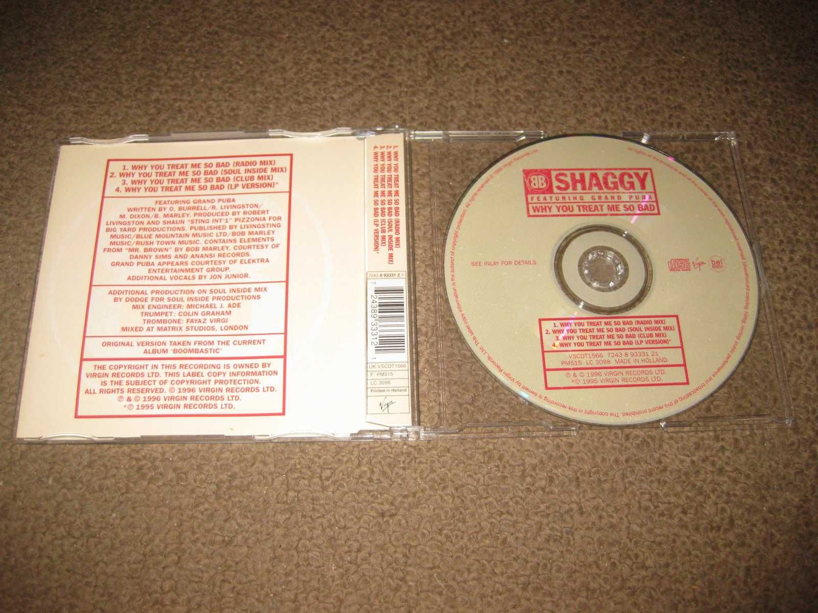 CD Single do Shaggy "Why You Treat Me So Bad"