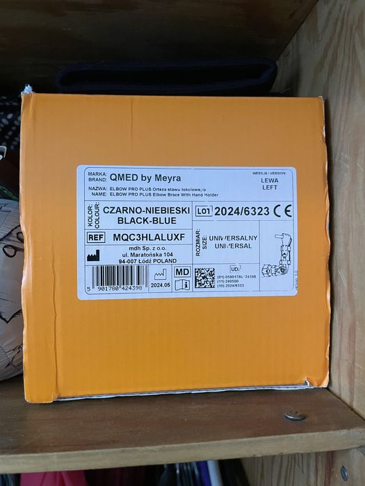 Orteza zegarowa lewego stawu łokciowego firmy Meyra