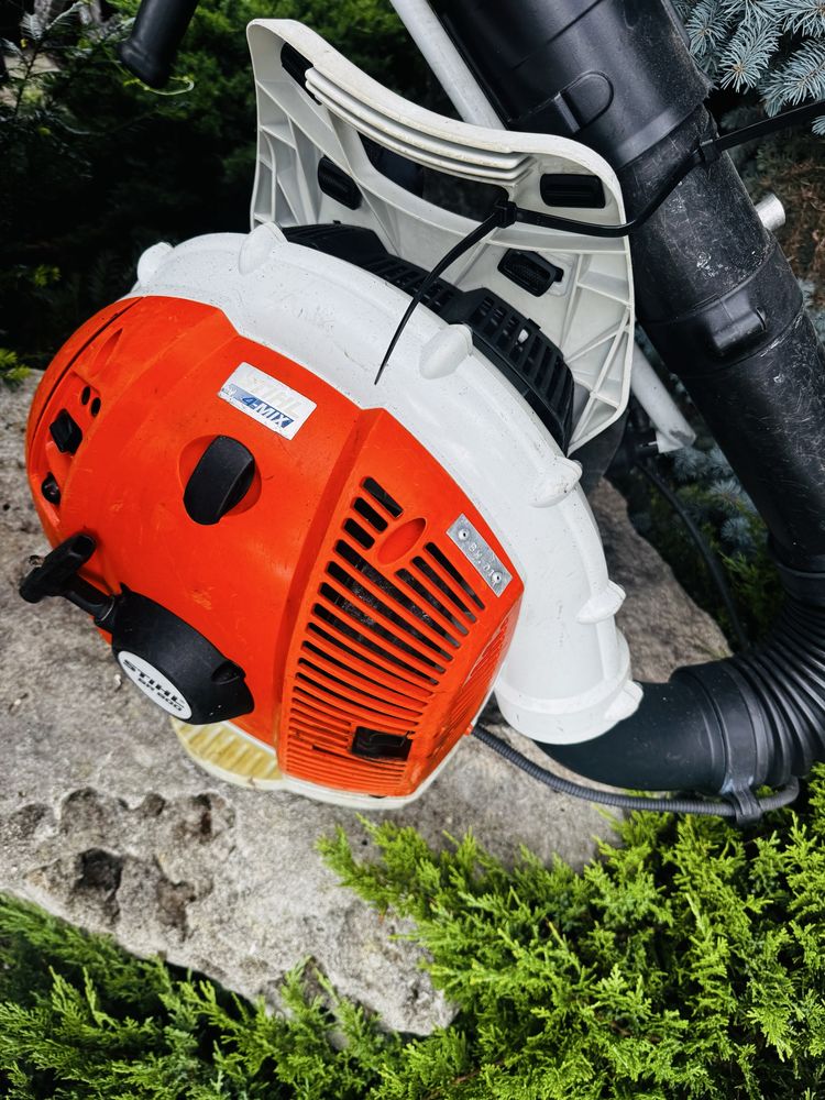 Dmuchawa spalinowa plecakowa Stihl BR600 BR 600 3,8KM jak nowa/100% sp