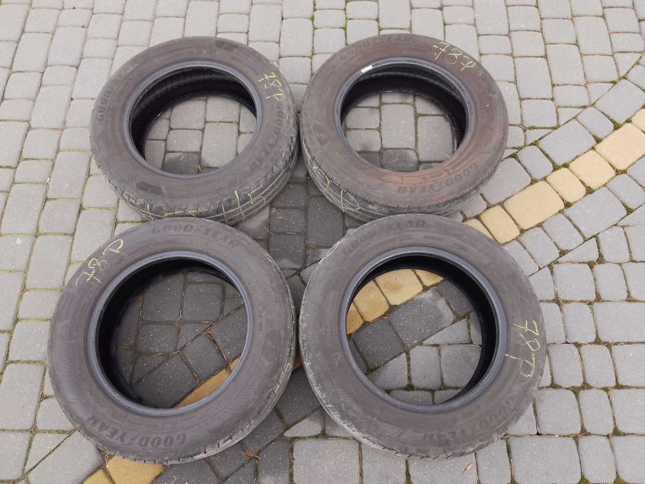 OPONY GOODYEAR 195/65/15 5.12 MM LATO Komplet 2020 Rok