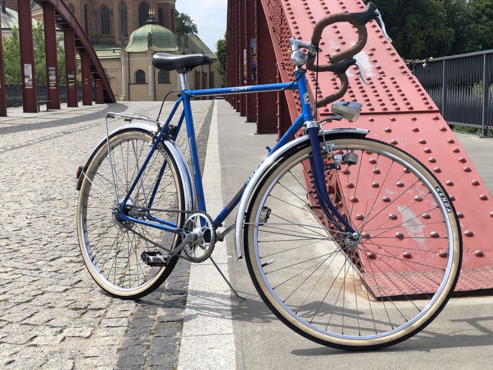 Rower szosowy, miejski, kolarzówka, Romat Orkan Retro PRL