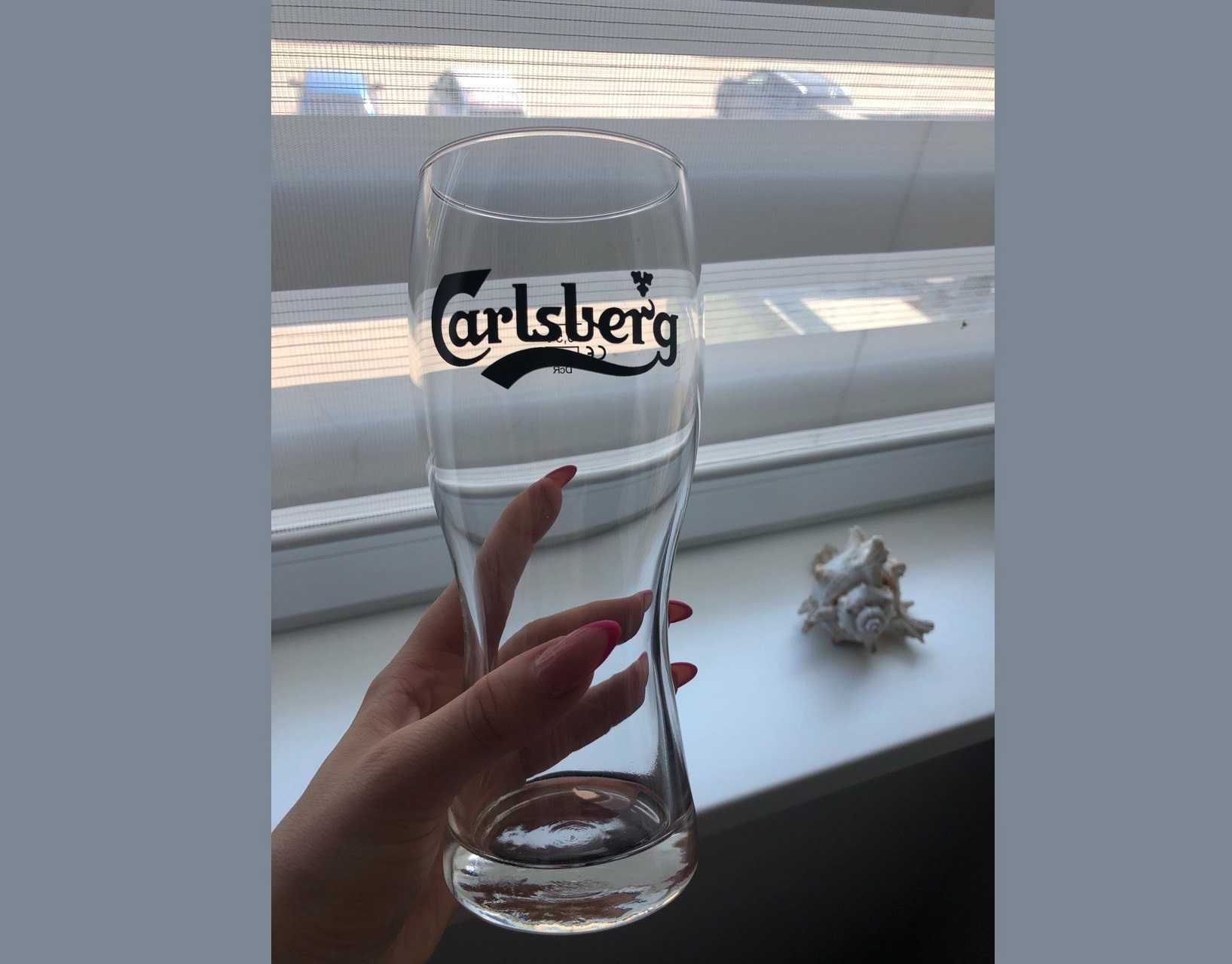 6X Nowych szklanek Carlsberg 0.5