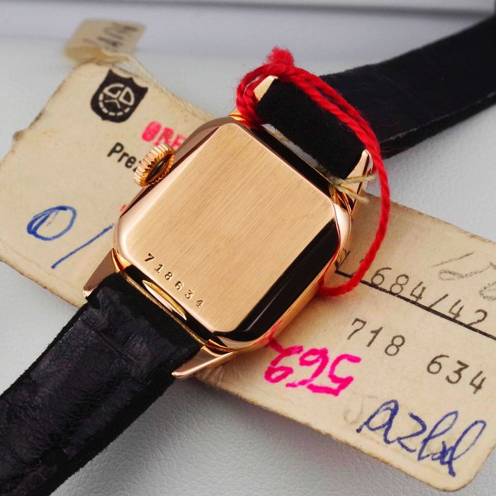 ZENITH zegarek damski VINTAGE lite złoto 18K / 750 nienoszony  1958