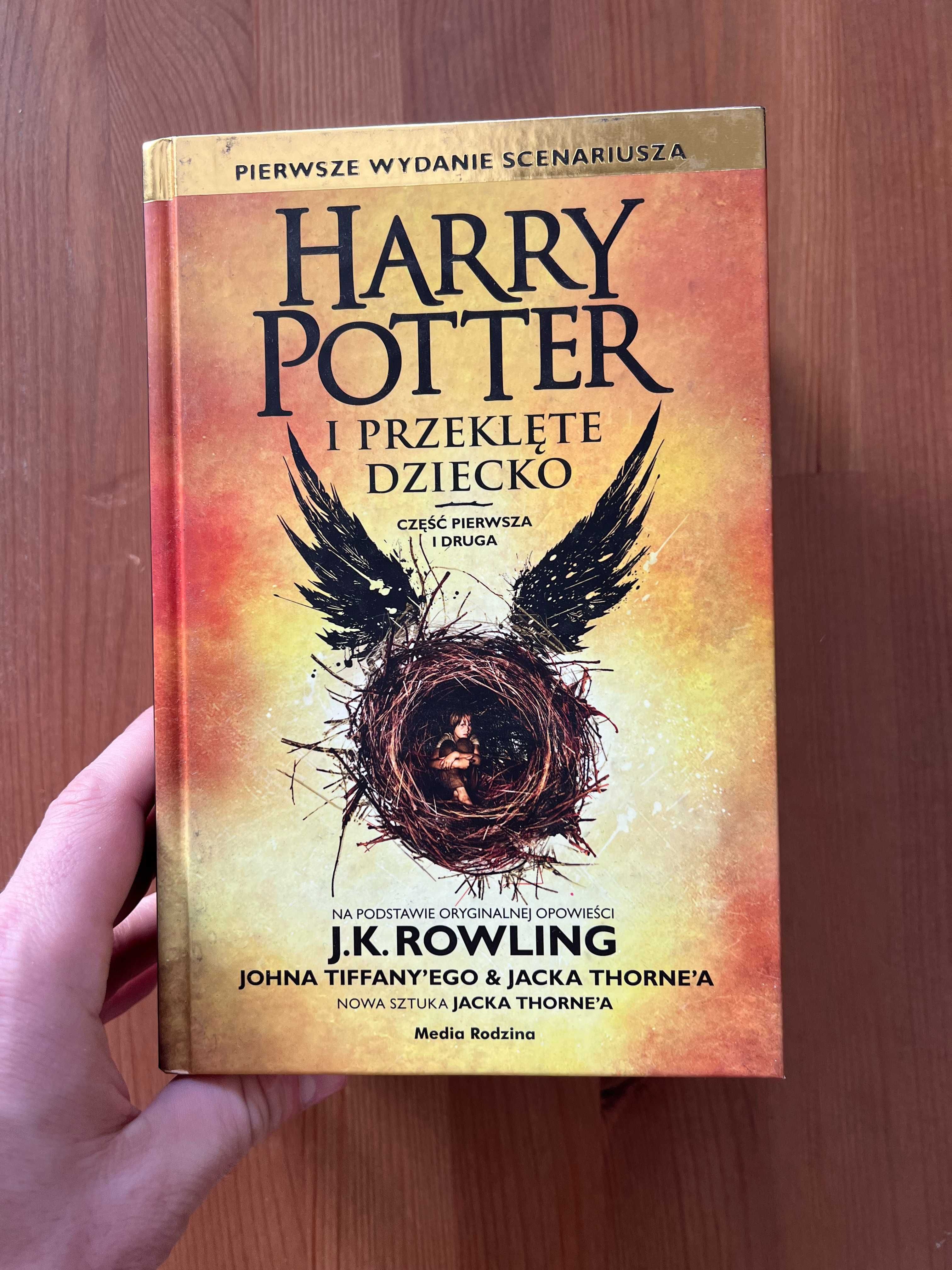 Harry Potter i przeklęte dziecko - TWARDA - Nie używana