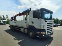 Scania r420  Scania R420 HDS, TANDEM, PRZYCZEPA Dinkiel HDS Palfinger zestaw