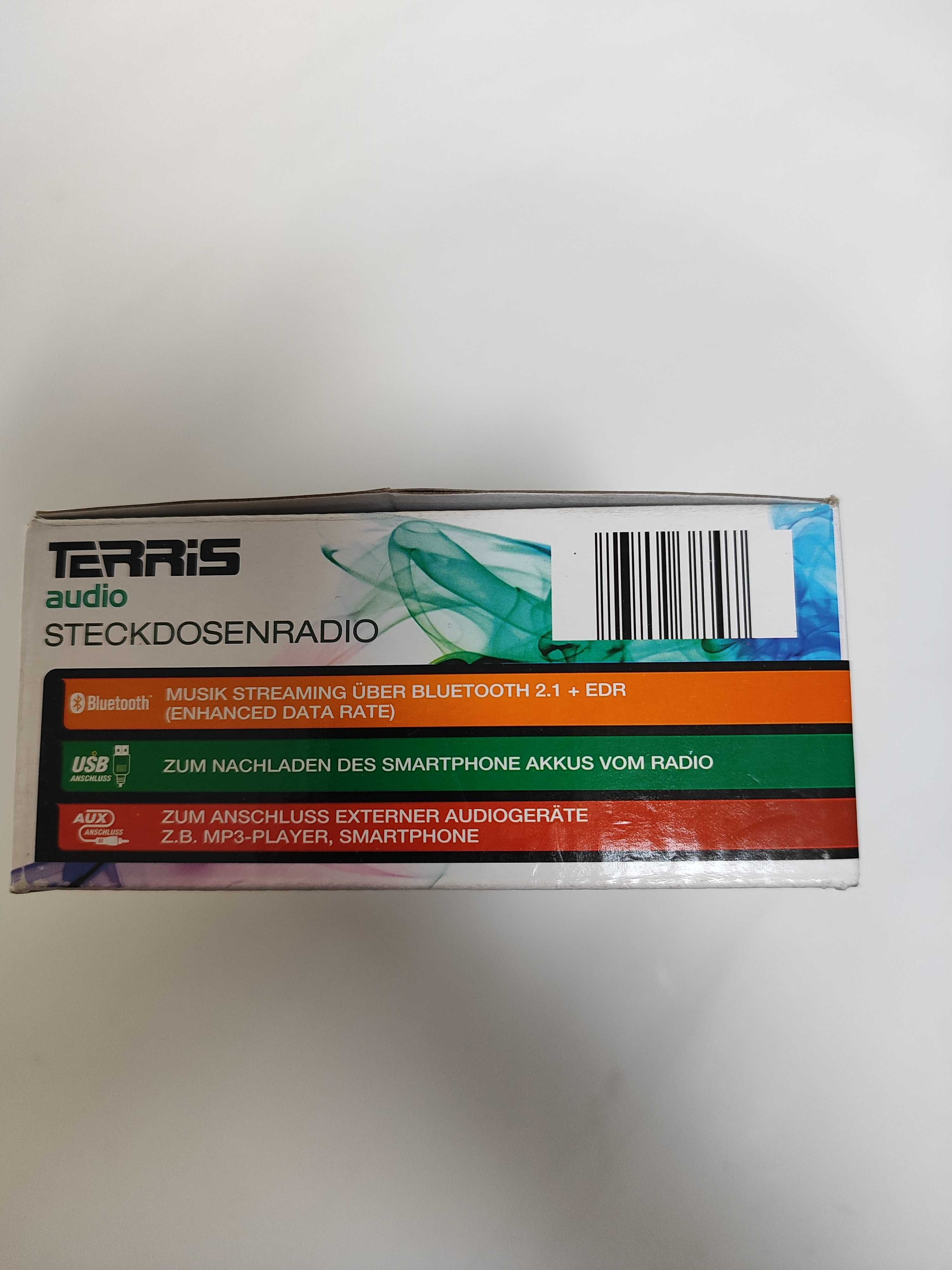 Radio Przenośne Sieciowo-Akumulatorowe Terris PR 263 Białe