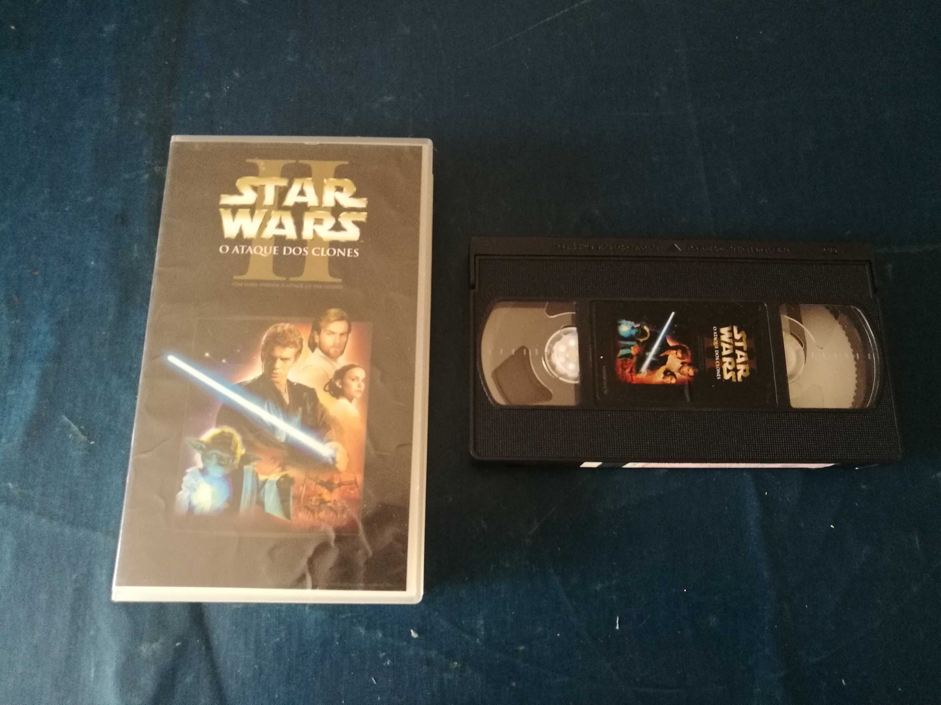 STAR WARS - ATAQUE DOS CLONES	VHS	(legendagem em Português)