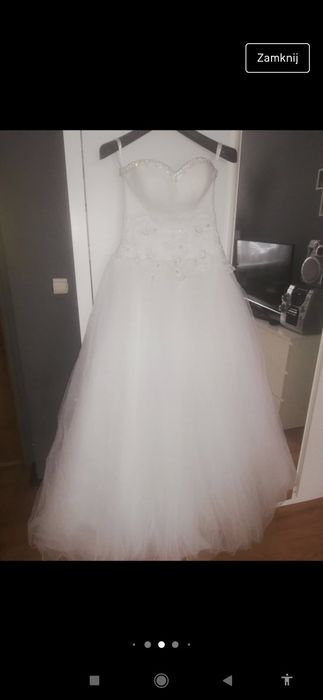 Sukienka ślubna typu Princess