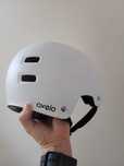Kask  Oxelo , Decathlon biały 55-58 cm