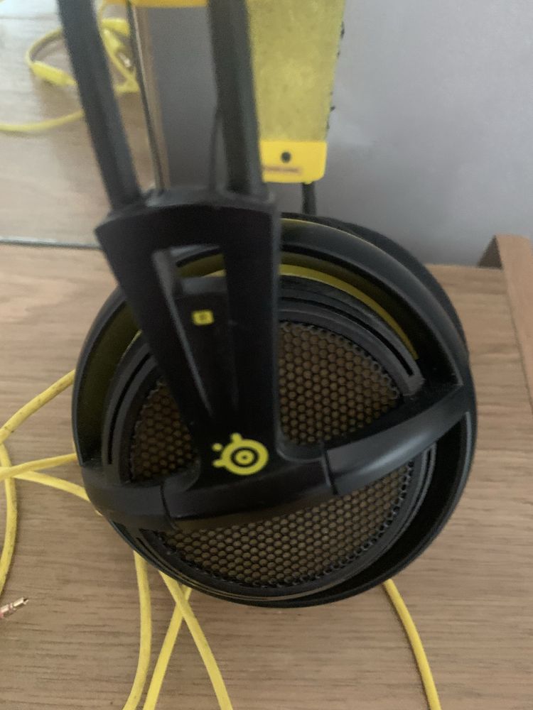 Наушники геймерські  з мікрофоном steelseries провідні 3.5